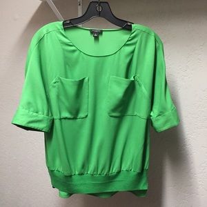 Ann Taylor Green Top